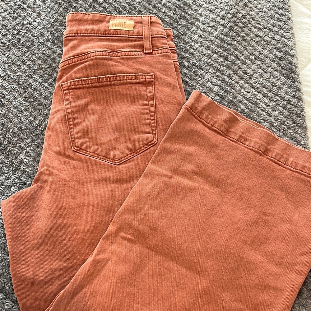 Paige Women's Rust Jeans